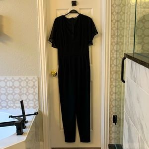 Shein black jumpsuit